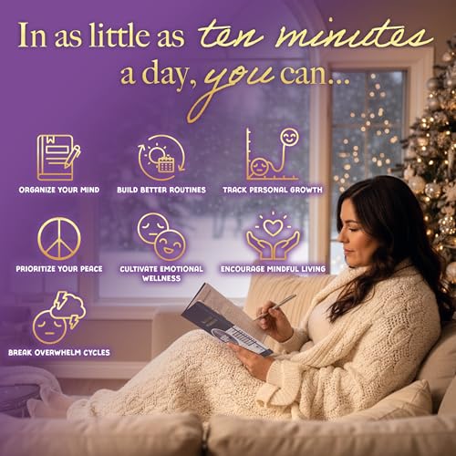 Planners with Purpose Self Care Journal for Women, Daily Wellness Planner