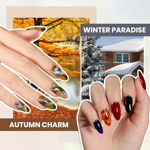 Beetles Gel Nail Polish Kit with U V Light, 55 Colors 81 Pcs Gel Polish Kit - color: B-Color Enchantment Pro