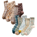 Lavish Lavender Argyle Frill Socks for Women, Dress Socks - color: 10pair-nx2+brown