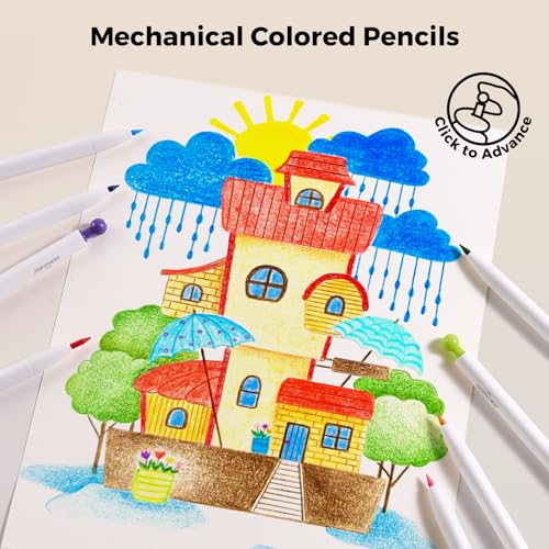 Jar Melo 36 Colors Mechanical Colored Pencils for Adults - style: 36 Color