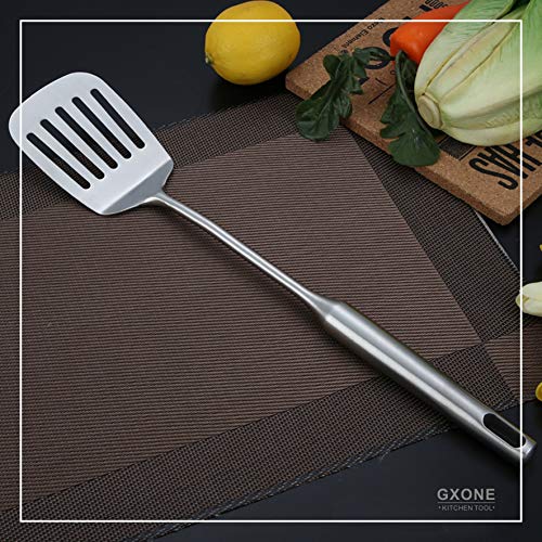 Slotted Turner & Spatula for Cast Iron Skillet Grilling Cooking - style: Slotted Spatula