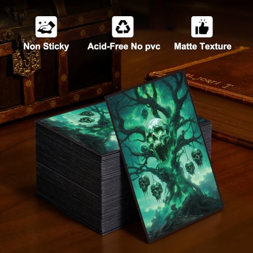 Kabinka MTG Card Sleeves - 100 Standard Size Pack - color: Skull Tree