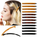 12pcs Hair Barrettes Set for Women and Girls, Hair Clips for Thick Thin Fine Hair, Non-metal Hair Accessories, Non-Slip Grip Handmade Snap Hairpin, BPA Free - color: SN2