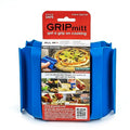 Silicone BBQ & Kitchen Mitt 2-Pack Set (Small/Medium, Blue) - color: Blue, size: Small/Medium