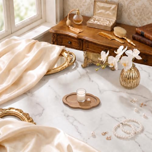 Rtteri Small Scalloped Decorative Tray Acacia Scalloped Wood Tray - color: Acacia