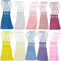 100Pcs 5 Inch Silky Bookmark Tassels for Jewelry, Souvenir(Mixed 1) - color: Mixed1