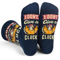 Lavley Women's Funny Socks Cute Novelty Gift for Women & Teens - color: I Don't Give a Cluck