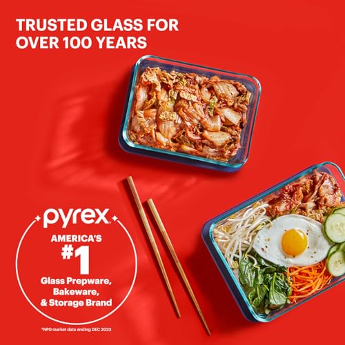 Pyrex Simply Store (7-Pack) Glass Food Storage Containers Set - size: 7 Pack (Medium)