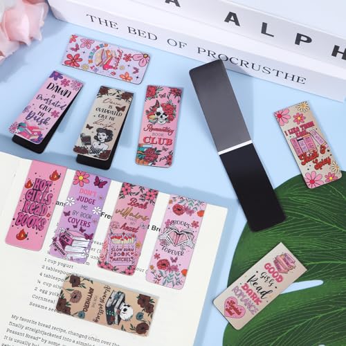 Wxiben 30 Pcs Spicy Romance Magnetic Bookmark Book Mark Page Clip - style: Spicy