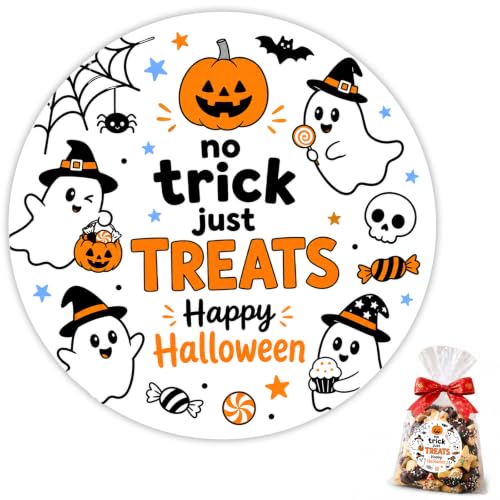 Halloween Stickers, 60 PCS 2 Inch Happy Halloween Round Labels - style: Halloween