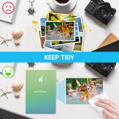 4x6 Photo Sleeves (100 Pack) – Top Loading Sheet Protectors, Archival Safe & Waterproof Plastic Photocard Sleeve, Soft Clear Sleeves for Photos, Postcards, Recipe Cards - color: 4x6"