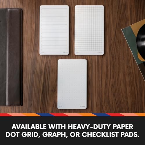 Notsu Dot Grid 3x5 Notepad Refills (3 Pack) - color: White