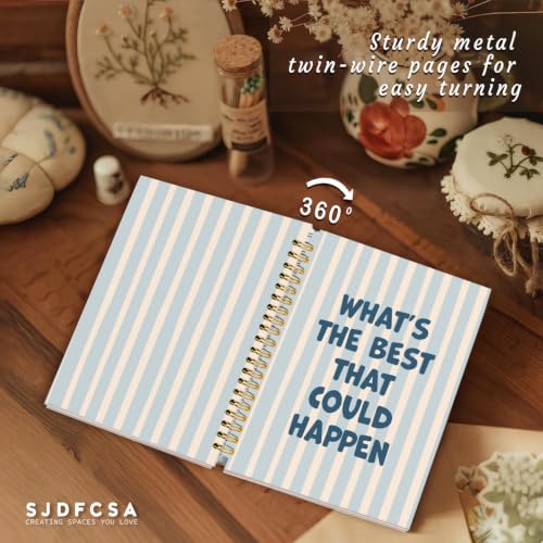 Cute Blue Notebook Journal A5 for Girls - color: Blue-a5
