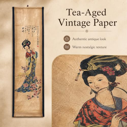 Wall Art Poster Prints Painting Home Office Diaochan Women Three Kingdom - color: A3