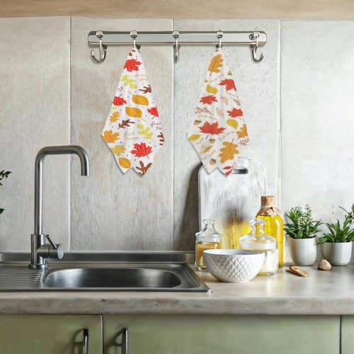 Autumn Maple Leaf Trump Kitchen Towels Funny Gifts for Women Tea Towel - color: Multi 1861