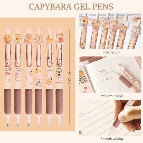 Capybara Stationery Set,Cute Capybara School Supplies Gifts
