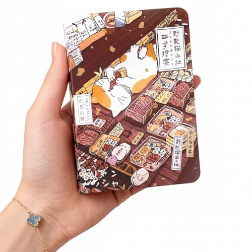 KetA Cute Small Notebook for Women – Pocket Travel Journal, Small Cute Journal for Women, Mini Writing Journal, A6, - color: Feasts of the Four Seasons