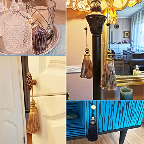 2 Pack Tassel Key Tassel with Loops for Home Decoration - color: Mix Red, size: 2 Pack