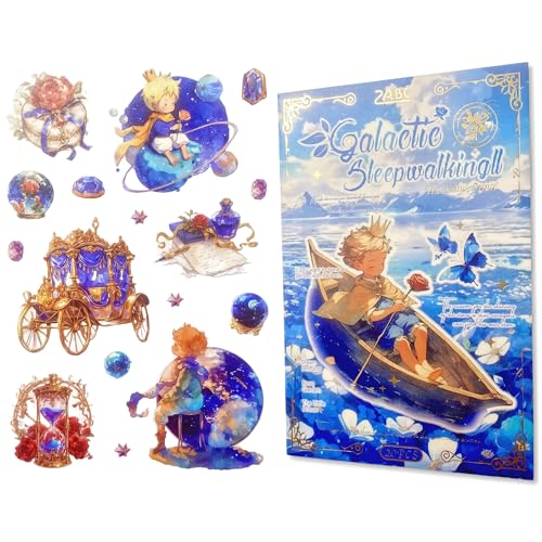 TIAMECH Galactic Sleepwalking Prince Ripples Stickers Book - color: Galactic Sleepwalking
