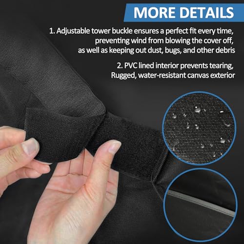 Griddle Cover for Royal Gourmet PD3001 3-Burner Propane Gas Griddle - size: PD3001