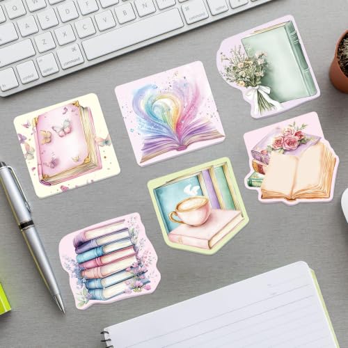 Fancy Land 24 Pads Cute Sticky Notes Books Memo Pads Office Supplies