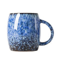 Starry Night Ceramic Mug, 15oz Reactive Glaze Mug, Gift for Book Lovers - color: 14OZ - Starry Night · WONDER