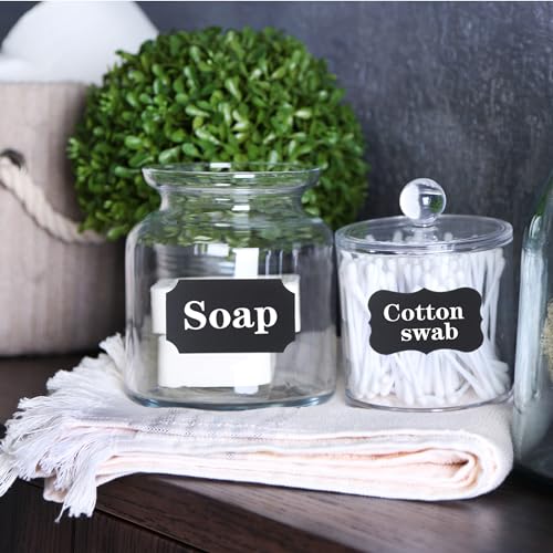 Mr. Pen- Chalkboard Labels, 200 pcs, Assorted Shapes - size: 200 pcs, style: Assorted Shapes