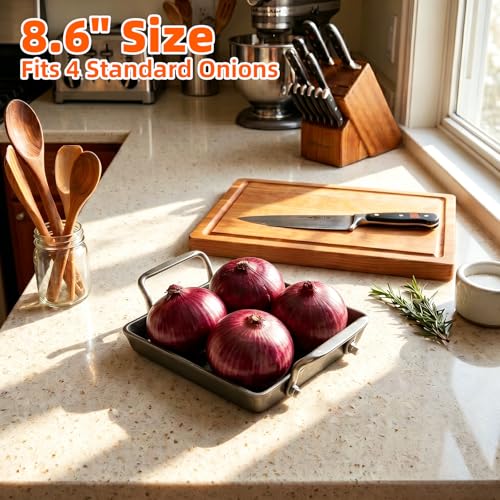 8.6 Inch Stove Top Cast Iron Grill Pan, Medium Pre-Seasoned Ribbed Skillet - size: 15.8" x 8.6" x 1"