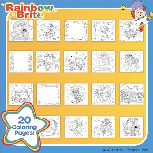 Horizon Group USA Sketch & Activity Book, Rainbow Brite, 20 Pages - color: Rainbow Brite, 20 Pages