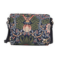 Signare Tapestry Crossbody Bag Sling Shoulder Purse for Women - color: Blue