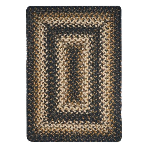 Homespice Kilimanjaro Jute Braided Placemats, Rect 13x19 Set of 6 - color: Kilimanjaro