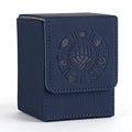 Arkeiliy MTG Deck Box 110+ Storage Sleeved Cards for Magic Commander - color: Blue