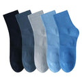 Women's Cotton Quarter Crew Socks - color: 25 Multicolor - 5 Pairs