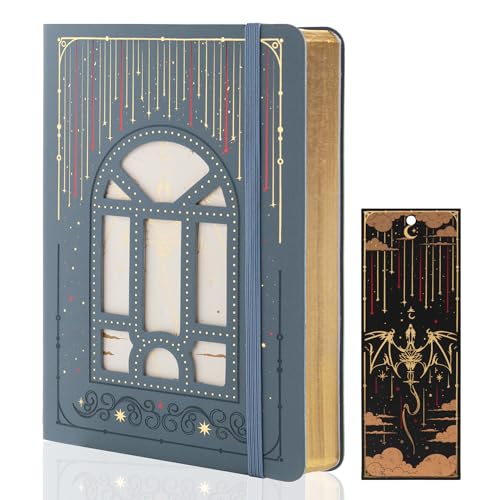 TIEFOSSI A5 Dotted Journal for Women & Men, 160 GSM Thick Paper - color: Light Blue, size: Dotted