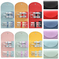12 Set Mini Manicure Bulk, 7 in 1 Nail Clipper, Multi Color - color: Multi Color