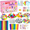 VLUSSO DIY Arts and Crafts Supplies Kit Materials Set for Kids and Toddlers - size: 2000pcs-2