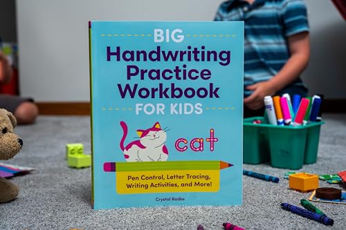 Big Handwriting Practice Workbook for Kids: Pen Control, Letter Tracing, Writing Activities, and More!