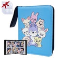 400 Pockets Kpop Photocard Binder,Portable Waterproof PU Storage Album,RL54 - color: Kpop02-400