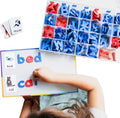 Magnetic Foam Letters for 36m+ Kids - Classroom Alphabet Letters Kit 284 Pcs with CVC Cards - Classic ABC Board Magnets