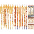 6Pcs Cute Cartoon Capybara Erasable Retractable Pens-Erasable Gel Ink Pens,0.5mm Fine Point Blue Ink,6Pcs 0.5mm Cute Capybara Mechanical Pencils,Lead Refills,Erasers,for Office Supplies Women Men - style: capybara