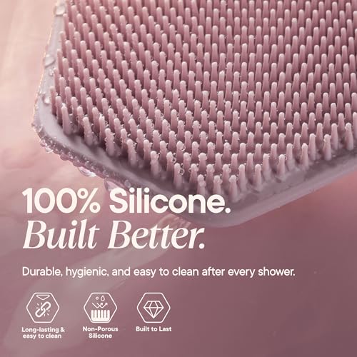 TOOLETRIES Silicone Face Scrubber, Facial Cleansing Brush - Blossom - color: Blossom