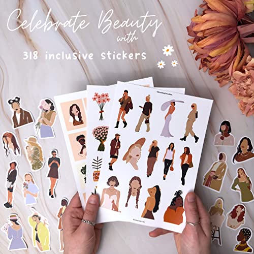 People Stickers for Journaling - 310+ Planner Stickers for Women & Adults