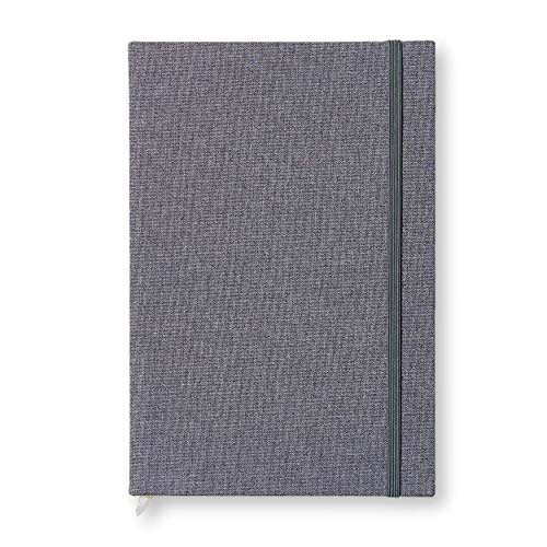 Portage Blank Hardcover Aesthetic Notebook Writing Journal – Bleed-Proof Paper Notepad for Journaling, High GSM, A5 Notebook, Cream Pages - Slate, 6 x 8.5 Inches, 224 Pages - color: Slate, size: Blank Pages
