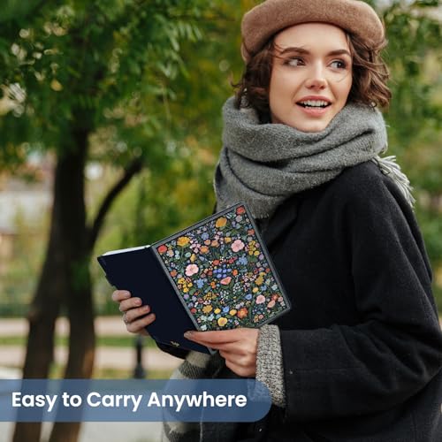 Taja Aesthetic Lined Journal for Women, Pretty Notebooks for Work & Study - color: D-Garden of Whimsy