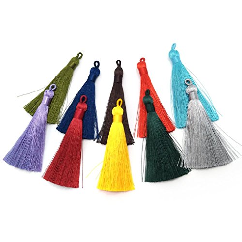 20Pcs Suede Handmade Tiny Soft Tassels Mini Tassels,Colorful Tassels, Earring Tassels Assorted Colors Randomly (33) - color: 33