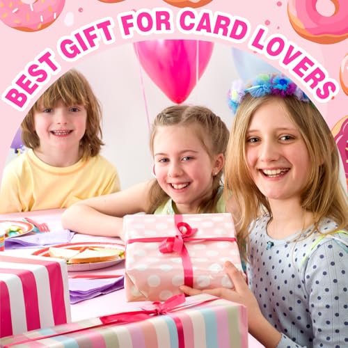 4 Pocket Portfolio Card Binder 240 Card Holder Album, Green Donut Trading Cards Holder Zipper Binder for Girl Teen Collection (Green Donut, 240 Pocket (Portfolio)) - color: Green Donut, size: 240 Pocket