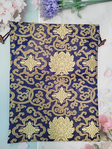 Ouyatoyu 3pcs Embroidered Silk Flower Design Jacquard Travel Bag, Laundry Bags Shoe Bags, Lingerie Bags Underwear Bags for Travel Storage for Men Women Washable Cloth Shoe Bags - color: color 2