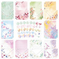 FUNCLASS 160 Pcs Butterfly Stationery Set Letter and Envelopes - color: Butterfly