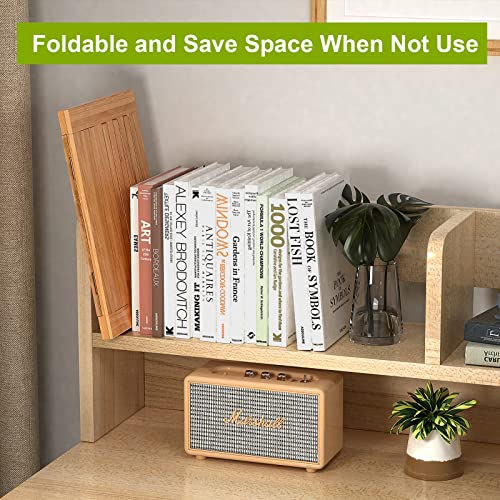 Wooden Desktop Book Stands, Adjustable Book Stand for Reading