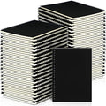 Yahenda 54 Pcs Spiral Notebooks, 1 Subject, Wide Ruled, Black - color: Black